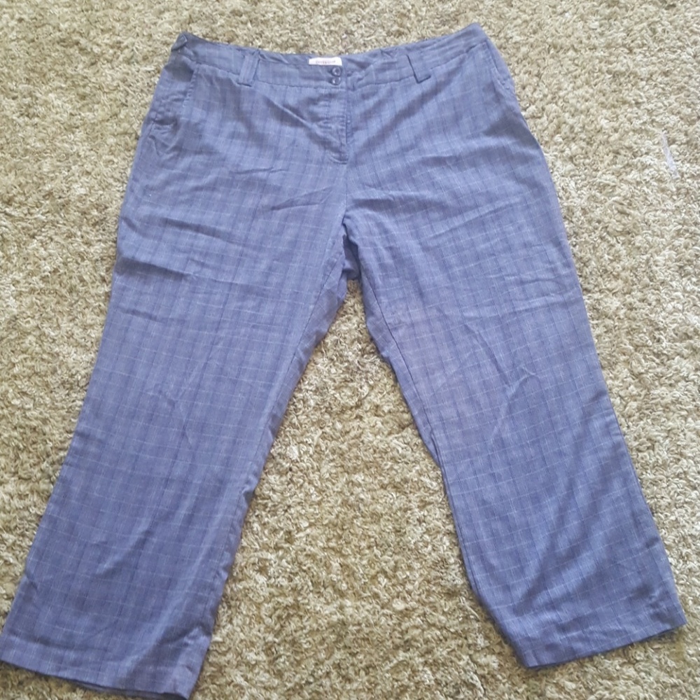 Plaid trousers